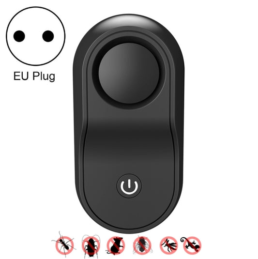 BG301 Ultrasonic Rodent Repeller Electronic Multi-Purpose Insect Repeller, Plug Type: EU Plug 220V(Black) - Repellents by PMC Jewellery | Online Shopping South Africa | PMC Jewellery | Buy Now Pay Later Mobicred