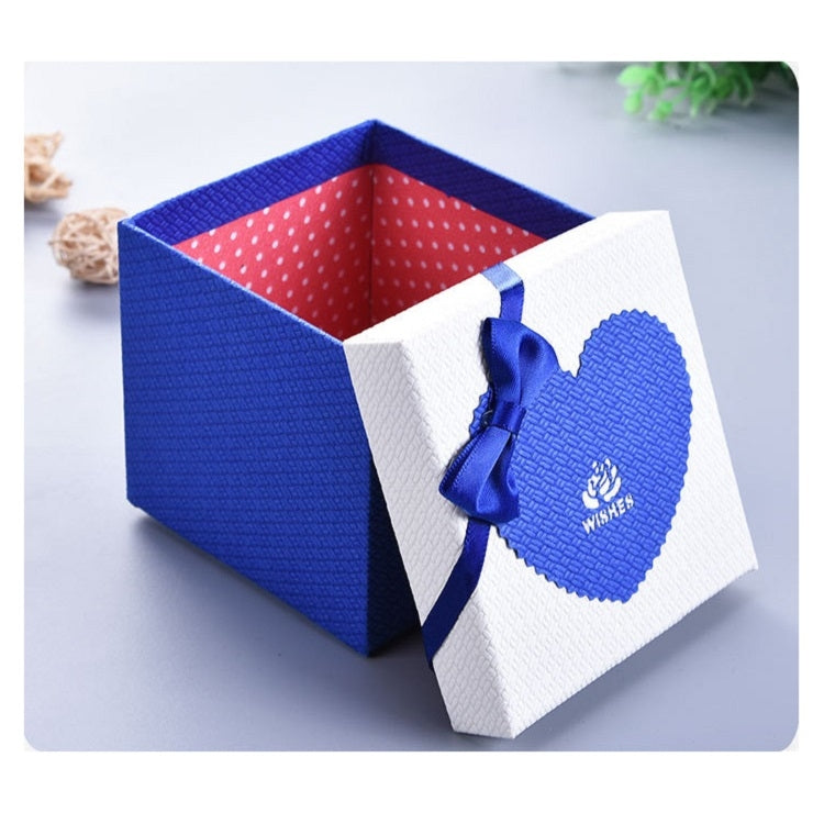 Paper Valentine Day Gift Box With Bow, Specification: 10x10x10cm(Pink) - free shipping - PMc TechLife - Order now!