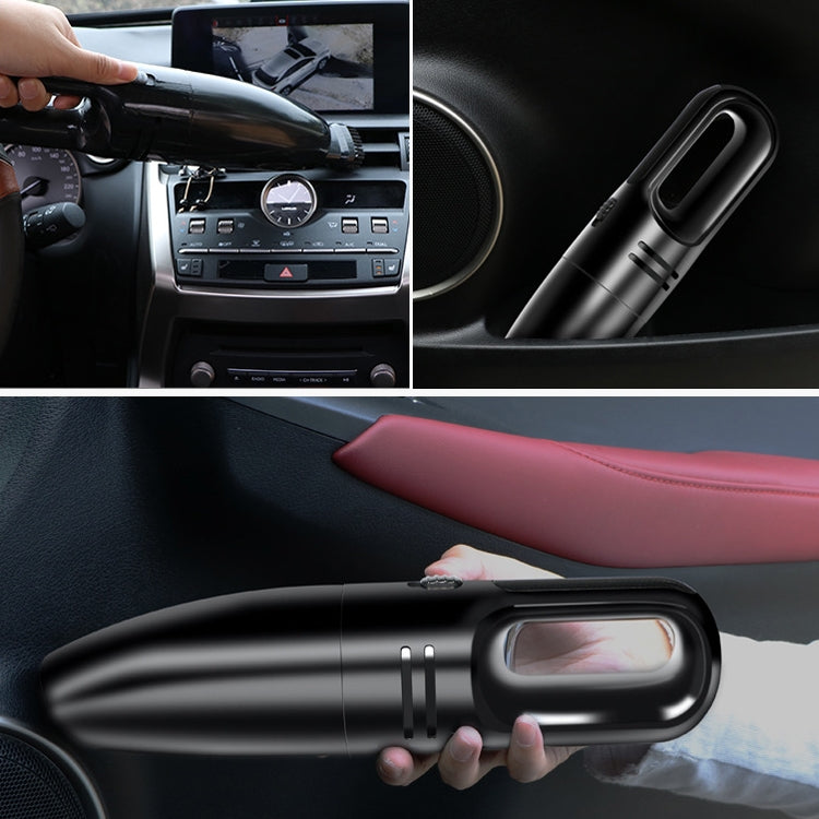 Car Handheld Portable Vacuum Cleaner Small Car Vacuum Cleaner Wireless Black - Vacuum Cleaner by PMC TechLife | Online Shopping South Africa | PMC TechLife | Buy Now Pay Later Mobicred
