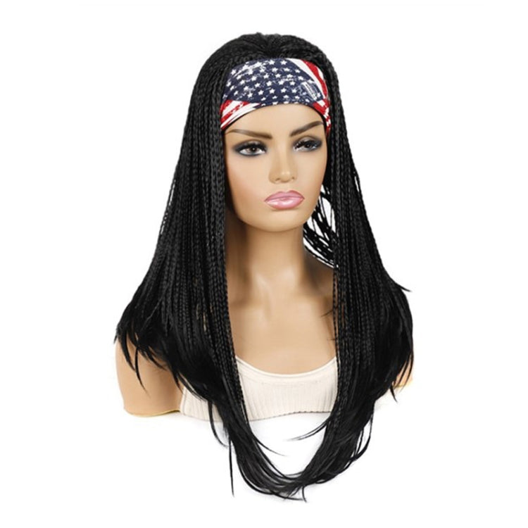 Colored Small Dirty Braid Wig Headgear Hair Band Style Small Braid Wig Headgear(2#8 Star Bars) - free shipping - PMC TechLife - Order now!