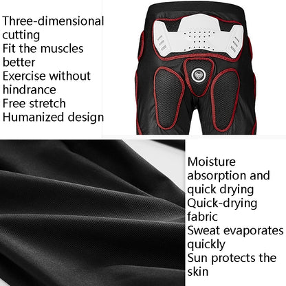 SULAITE Motorcycle Cross-Country Riding Trousers Protective Hip Pants, Specification: XXXXL(Black) - Protective Gear by SULAITE | Online Shopping South Africa | PMC Jewellery | Buy Now Pay Later Mobicred