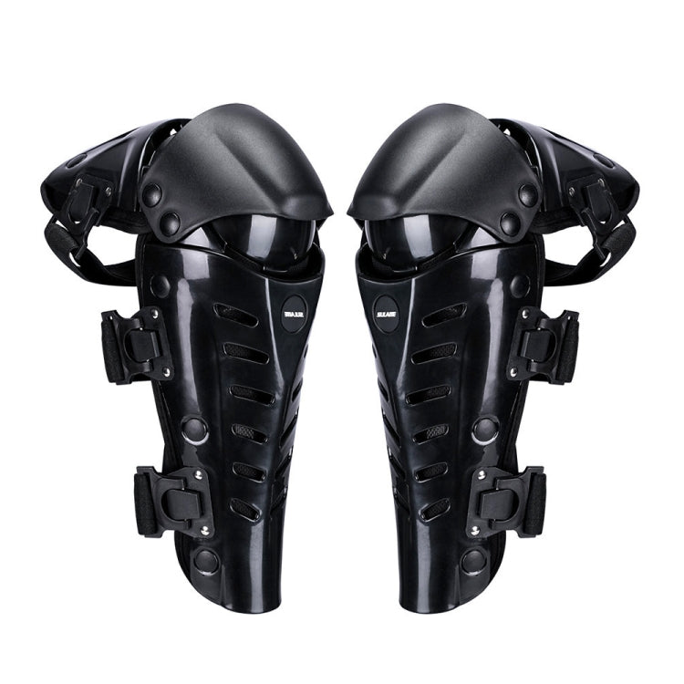 SULAITE Motorcycle Outdoor Riding Anti-Fall Protective Gear Knee Pads(Black) - Protective Gear by SULAITE | Online Shopping South Africa | PMC Jewellery | Buy Now Pay Later Mobicred