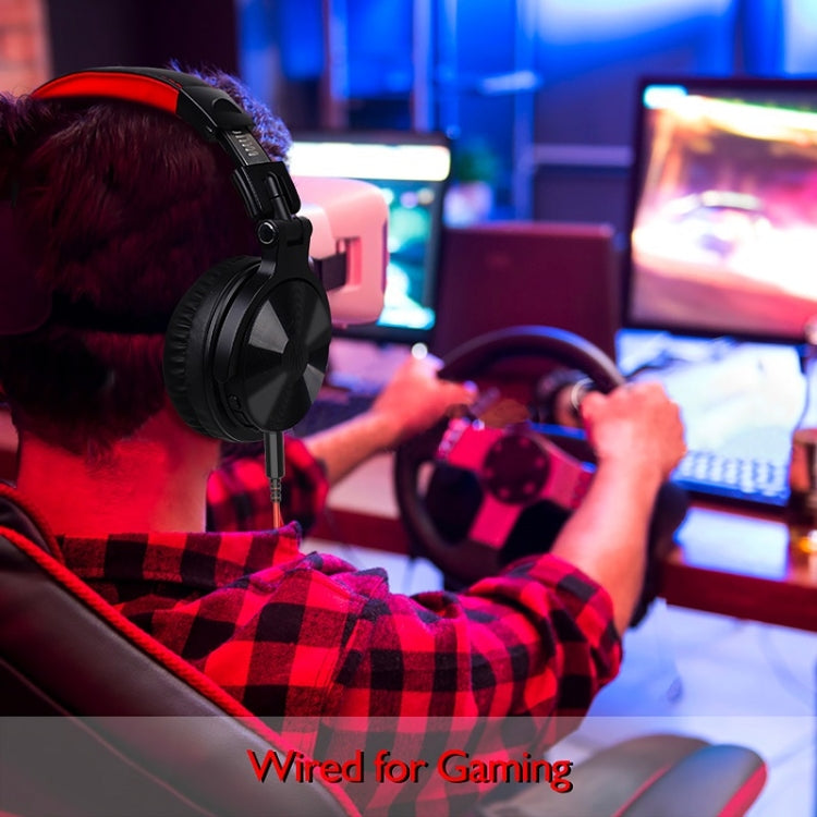 OneOdio Pro-M Headset Game Anchor Wire Headset With Bluetooth (Black & Red) - free shipping - PMC Jewellery - Order now!
