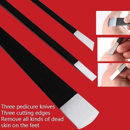 9 in 1 Pedicure Knife Manicure Clippers Nail Clippers Tool - Nail Clipper by PMC Jewellery | Online Shopping South Africa | PMC Jewellery | Buy Now Pay Later Mobicred