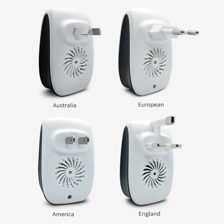 H12 2 PCS Ultrasonic Electronic Mouse Repeller Household Mini Mosquito Repeller, Product specification: US Plug(White) - Repellents by PMC TechLife | Online Shopping South Africa | PMC TechLife | Buy Now Pay Later Mobicred