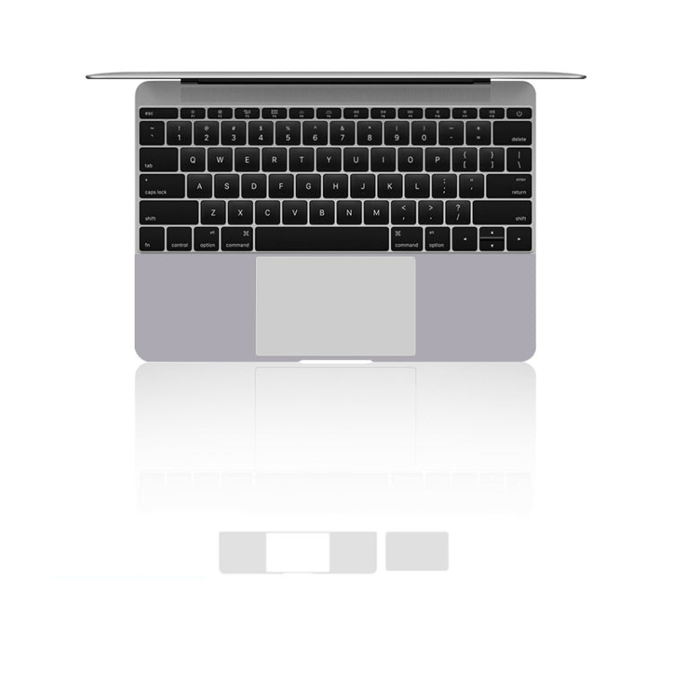 JRC 2 in 1 Laptop Palm Rest Sticker + Touchpad Film Set For MacBook Pro 16 inch A2141 (with Touch Bar)(Silver) - Protector Sticker by JRC | Online Shopping South Africa | PMC Jewellery | Buy Now Pay Later Mobicred