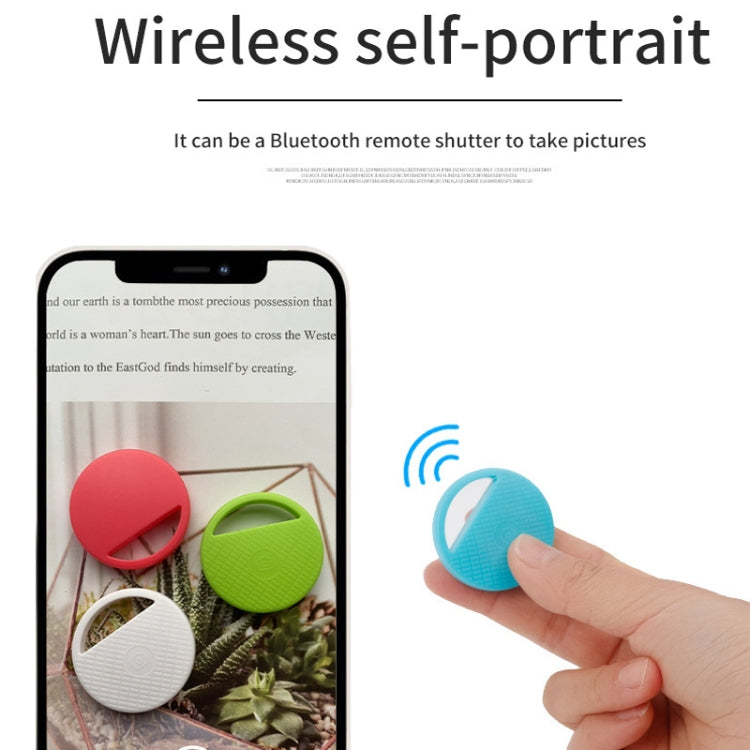 HYC-S9 2 PCS Round Bluetooth Object Finder Mobile Phone Tracking Locator Anti-Lost Two-Way Alarm(White) - Anti-lost Alarm by PMc TechLife | Online Shopping South Africa | PMc TechLife | Buy Now Pay Later Mobicred