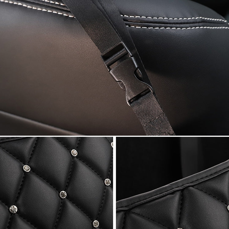 Car Seat Back Storage Bag Personality Diamond-Studded Car Storage Net Bag Car Multi-Function Storage Bag - Stowing Tidying by PMC TechLife | Online Shopping South Africa | PMC TechLife | Buy Now Pay Later Mobicred