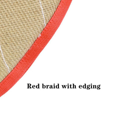 Red Twill Jute Training Dog Bite Sleeve Open Sleeve Protector Pet Products - Training Aids by PMC Jewellery | Online Shopping South Africa | PMC Jewellery | Buy Now Pay Later Mobicred