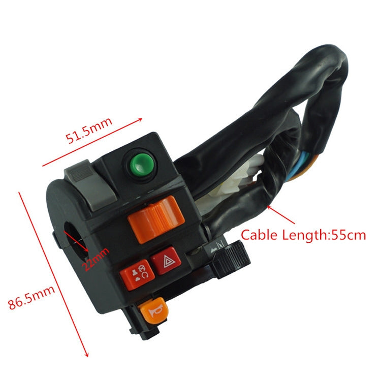 Motorcycle Modification Multifunctional General Handlebar Switch - Grips by PMC TechLife | Online Shopping South Africa | PMC TechLife | Buy Now Pay Later Mobicred
