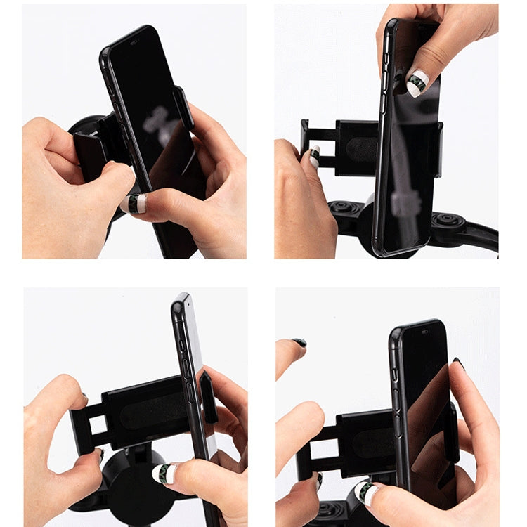 Telescopic Adjustment Live Frame Desktop Tablet Mobile Phone Bracket, Specification: K06 Three-seat (White) - Stand by PMC TechLife | Online Shopping South Africa | PMC TechLife | Buy Now Pay Later Mobicred