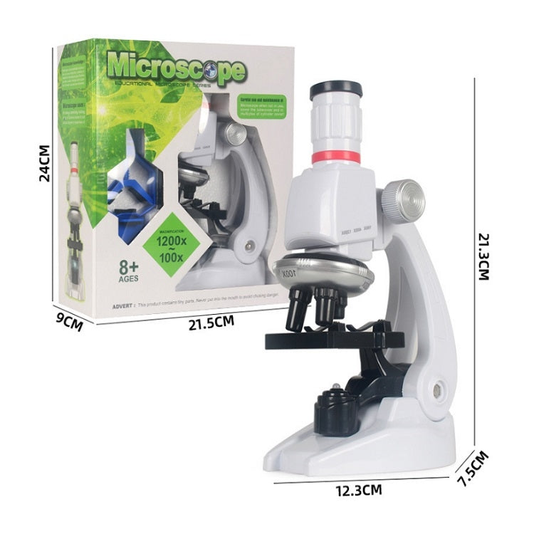 Early Education Biological Science 1200X Microscope Science And Education Toy Set For Children L - free shipping - PMC Jewellery - Order now!