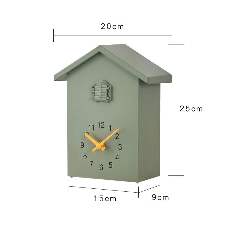 T60 Cuckoo Clock The Bird Reports On The Hour Clock, Colour: Green - Novelty Clock by PMc TechLife | Online Shopping South Africa | PMc TechLife | Buy Now Pay Later Mobicred