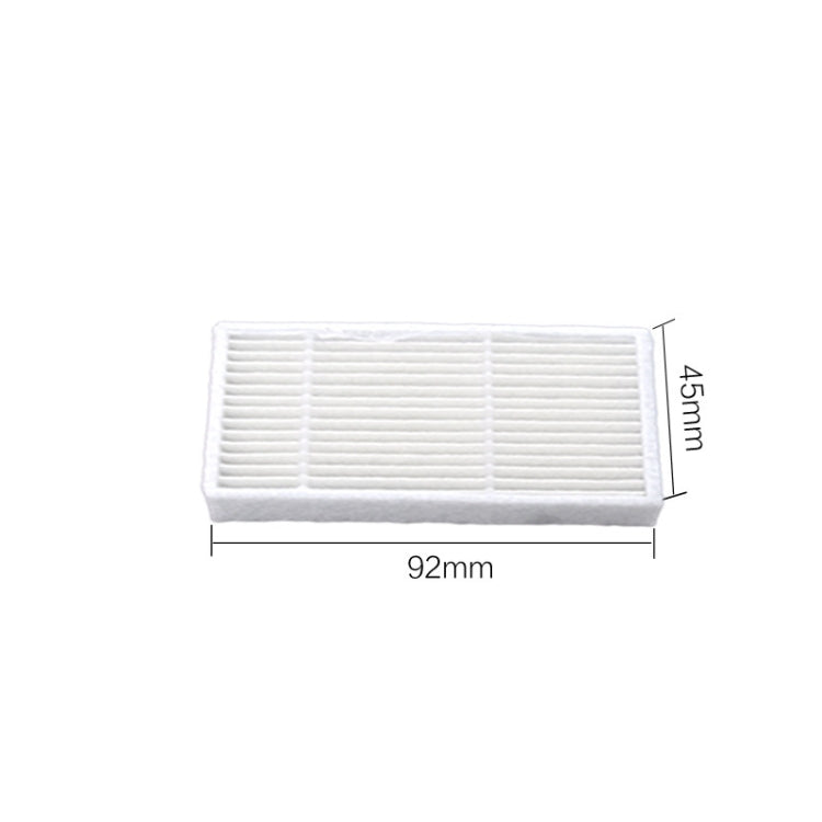 Sweeping Robot Accessories For Proscenic 780T 790T Specification： 1 Main Brush+3 Pair Side Brush+5 Filter+4 Rag - free shipping - PMC Jewellery - Order now!