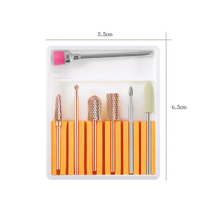 Nail Art Ceramic Tungsten Steel Alloy Grinding Heads Set Grinder Polishing Tool, Color Classification: GH-03 - Grinding Tools & Accessories by PMC Jewellery | Online Shopping South Africa | PMC Jewellery | Buy Now Pay Later Mobicred