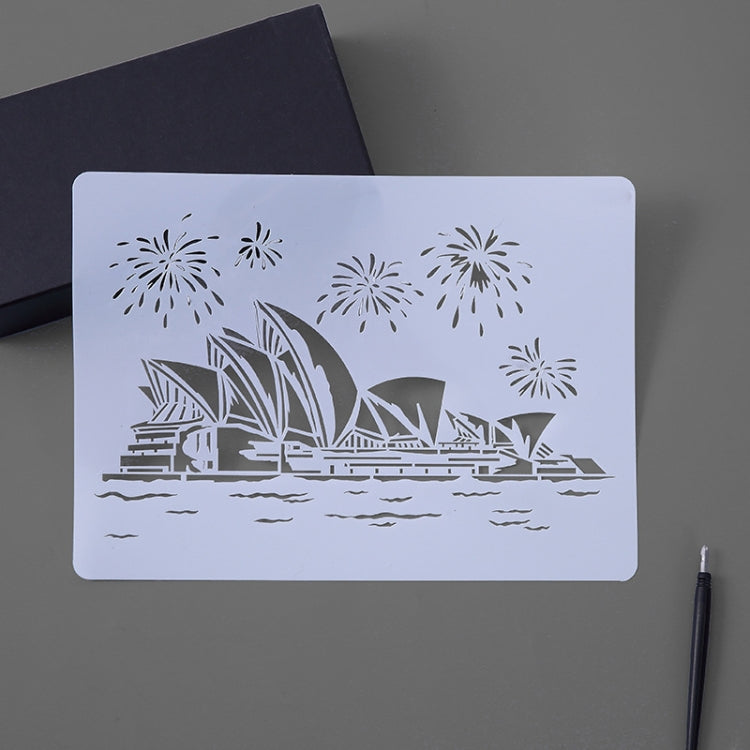 9 Sydney Construction Series Painting Template Theme City A4 Label Template - Art Supplies by PMC TechLife | Online Shopping South Africa | PMC TechLife | Buy Now Pay Later Mobicred