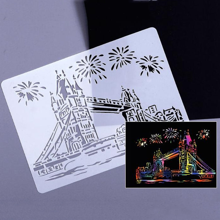 9 Sydney Construction Series Painting Template Theme City A4 Label Template - Art Supplies by PMC TechLife | Online Shopping South Africa | PMC TechLife | Buy Now Pay Later Mobicred