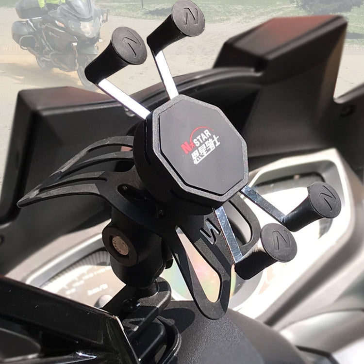 N-STAR N002 Motorcycle Bicycle Mobile Phone Bracket Riding Equipment(Large L Head) - Holders by N-STAR | Online Shopping South Africa | PMC Jewellery | Buy Now Pay Later Mobicred