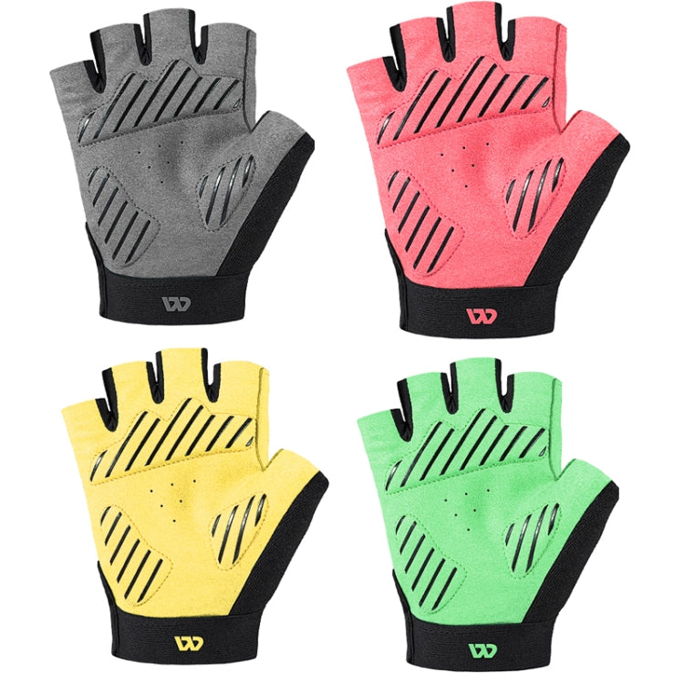 WEST BIKING YP0211210 Mountain Cycling Gloves Half Finger Breathable Anti-Slip Gloves Riding Equipment, Size: XL(Black Yellow) - Cycling Gloves by WEST BIKING | Online Shopping South Africa | PMC TechLife | Buy Now Pay Later Mobicred