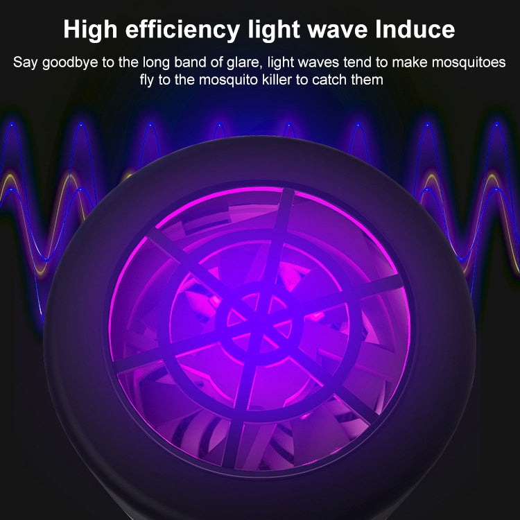 Home Bedroom Light Wave Physical Mosquito Trap Mosquito Lamp, Colour: Black - Repellents by PMC TechLife | Online Shopping South Africa | PMC TechLife | Buy Now Pay Later Mobicred