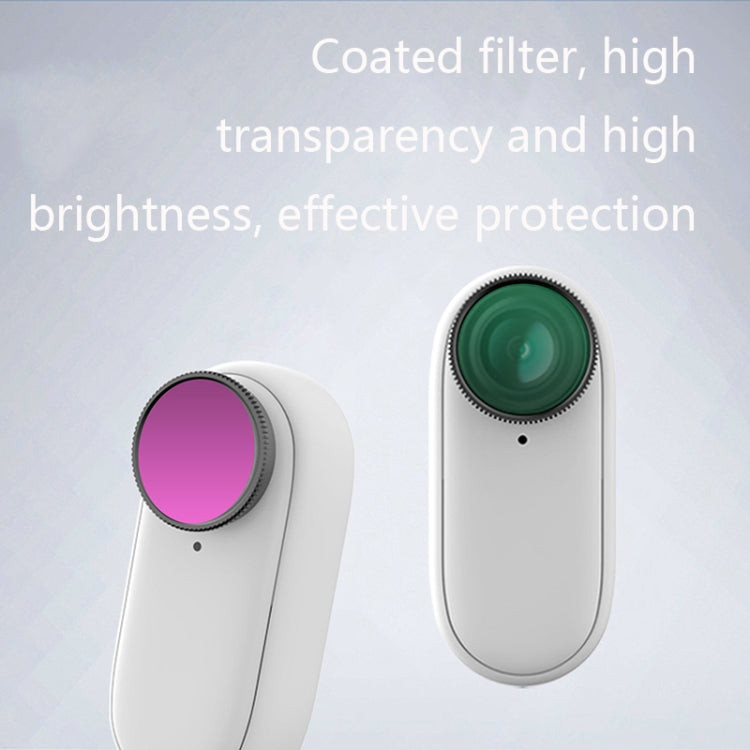 Sunnylife Sports Camera Filter For Insta360 GO 2, Colour: ND8 - Len Accessories by PMC TechLife | Online Shopping South Africa | PMC TechLife | Buy Now Pay Later Mobicred