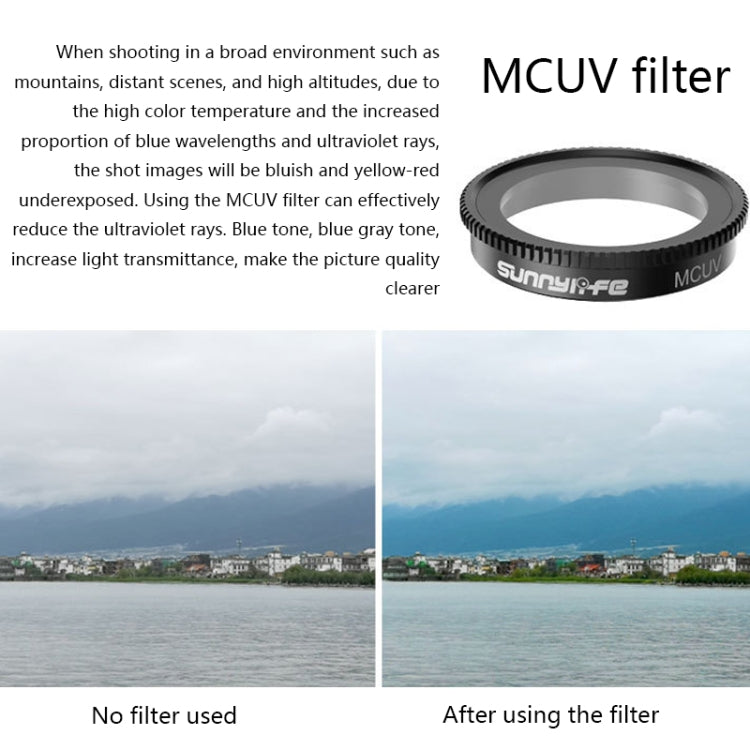 Sunnylife Sports Camera Filter For Insta360 GO 2, Colour: 4 in 1 CPL+UV+ND4+ND8 - Len Accessories by PMC Jewellery | Online Shopping South Africa | PMC Jewellery | Buy Now Pay Later Mobicred