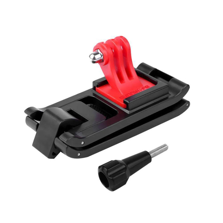 Sunnylife TY-Q9266 for Insta360 GO / DJI Osmo Action / GoPro Mount Bracket Stabilizer Backpack Clip with Screw - Backpack Clip by Sunnylife | Online Shopping South Africa | PMC Jewellery | Buy Now Pay Later Mobicred