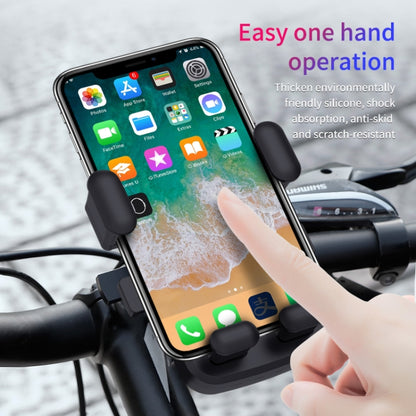 2 PCS Motorcycle Electrical Pedal Car Self-Lock Bracket Riding One-Button Shrink Mobile Phone Holder(Green M1) - Holder by PMC Jewellery | Online Shopping South Africa | PMC Jewellery | Buy Now Pay Later Mobicred