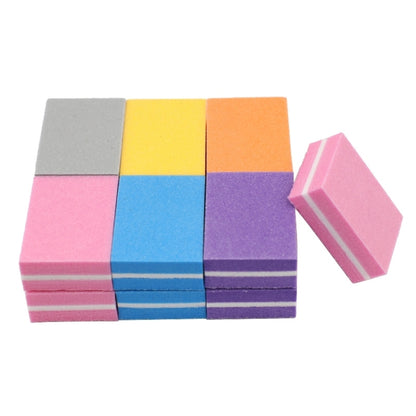 50 PCS 35x25x12mm EVA Small Square Sponge Nail File Random Colour Delivery - Grinding Tools & Accessories by PMC Jewellery | Online Shopping South Africa | PMC Jewellery | Buy Now Pay Later Mobicred