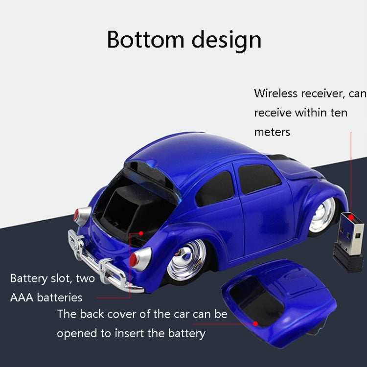 CM0010B 1200 DPI 3-keys Car Shape Wireless Mouse(Red) - free shipping - PMC TechLife - Order now!