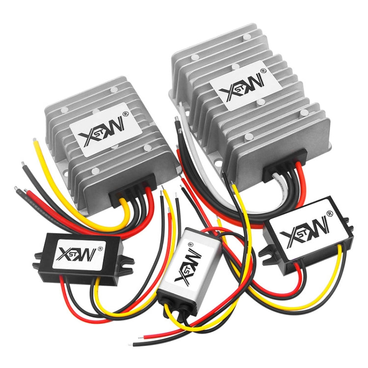 XWST DC 12/24V To 5V Converter Step-Down Vehicle Power Module, Specification: 12/24V To 5V 8A Medium Rubber Shell -  by PMC Jewellery | Online Shopping South Africa | PMC Jewellery | Buy Now Pay Later Mobicred