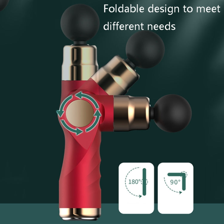 Mini Fascia Gun Small LCD Screen Muscle Massager(018 Gray) - free shipping - PMC TechLife - Order now!