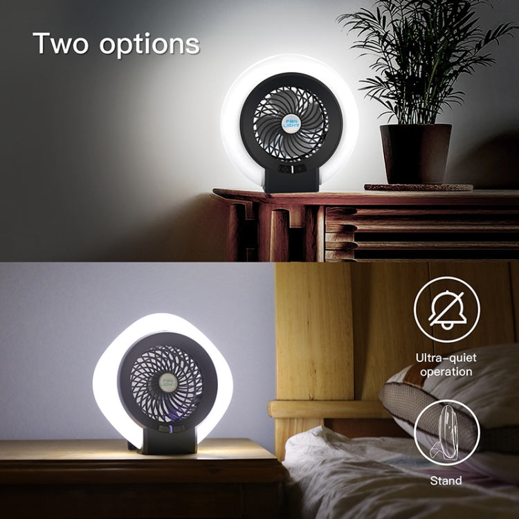 TW-8003 Outdoor Camping Light Rechargeable Camping Portable Fan(Black) - free shipping - PMc TechLife - Order now!
