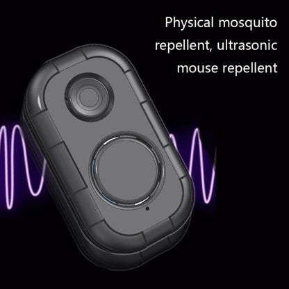 H20 Ultrasonic USB Mosquito Repellent Portable Outdoor Mini Insect Repellent(Black) - Outdoor Insect Repellent by PMC Jewellery | Online Shopping South Africa | PMC Jewellery | Buy Now Pay Later Mobicred