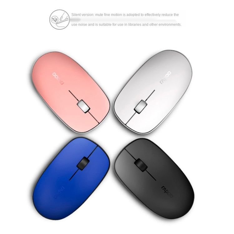 Rapoo M200G 1300 DPI 3 Keys Silent Wireless Mouse(Blue) - Wireless Mice by Rapoo | Online Shopping South Africa | PMC Jewellery | Buy Now Pay Later Mobicred