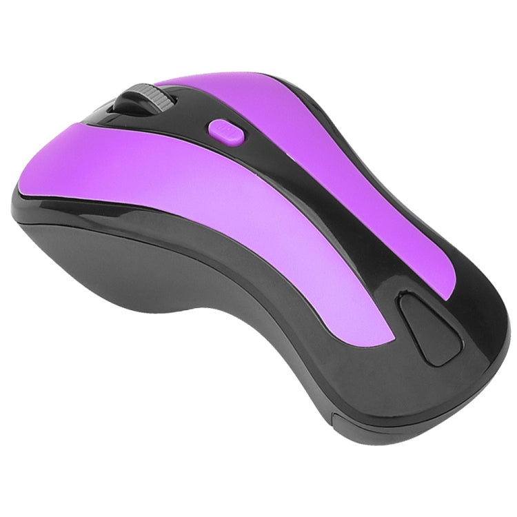 PR-01 1600 DPI 7 Keys Flying Squirrel Wireless Mouse 2.4G Gyroscope Game Mouse(Black Purple) - Wireless Mice by PMC Jewellery | Online Shopping South Africa | PMC Jewellery | Buy Now Pay Later Mobicred