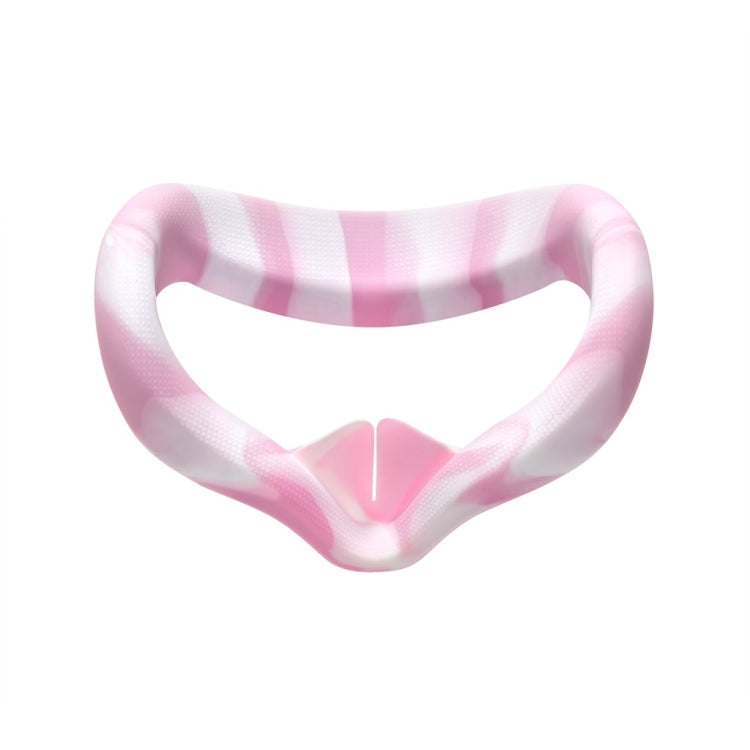 VR Silicone Eye Cover Anti-Sweat And Decontamination Color VR Goggles For Oculus Quest 2(White Pink) - VR Accessories by PMC TechLife | Online Shopping South Africa | PMC TechLife | Buy Now Pay Later Mobicred