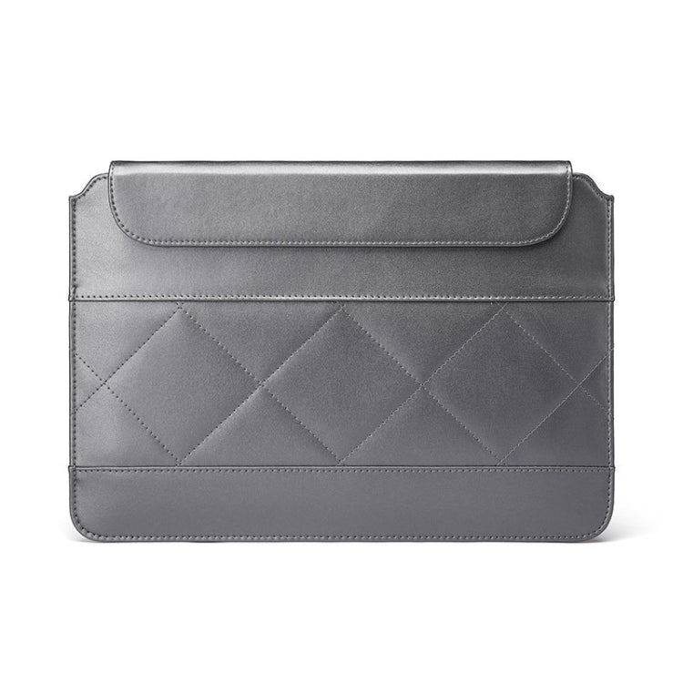 Microfiber Leather Thin And Light Notebook Liner Bag Computer Bag, Applicable Model: 13-14 inch(Gray) - free shipping - PMC Jewellery - Order now!