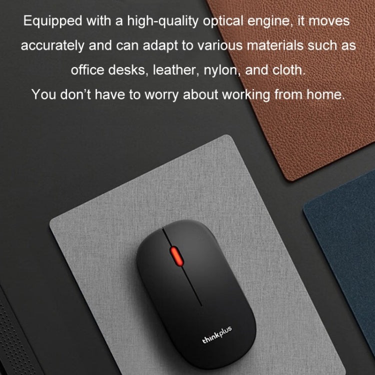 Lenovo Thinkplus M80 Office Lightweight Ergonomic Laptop Mouse, Specification: Wireless - Wireless Mice by Lenovo | Online Shopping South Africa | PMC Jewellery | Buy Now Pay Later Mobicred