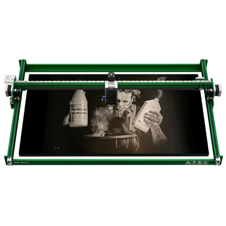 NEJE MAX 4 E80 750 X 460mm DIY CNC Desktop 3D Laser Engraving Machine - free shipping - PMC TechLife - Order now!