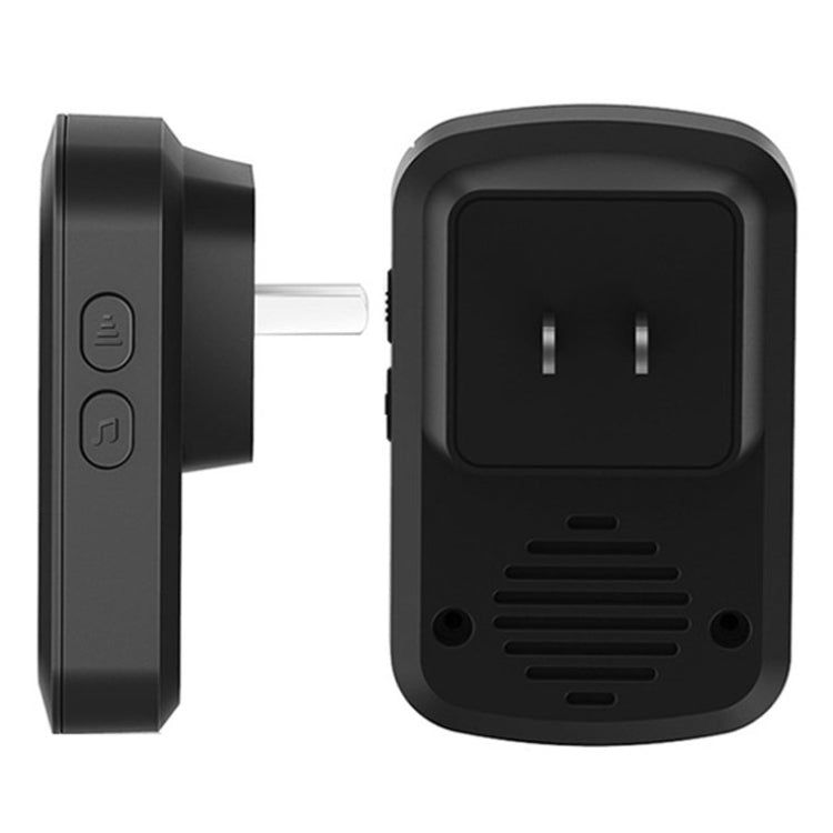 CACAZI M20 1 For 3 Split Type Door Opening Sensor Reminder Smart Wireless Doorbell Alarm, Style: AU Plug(Gold) - Wireless Doorbell by CACAZI | Online Shopping South Africa | PMC Jewellery