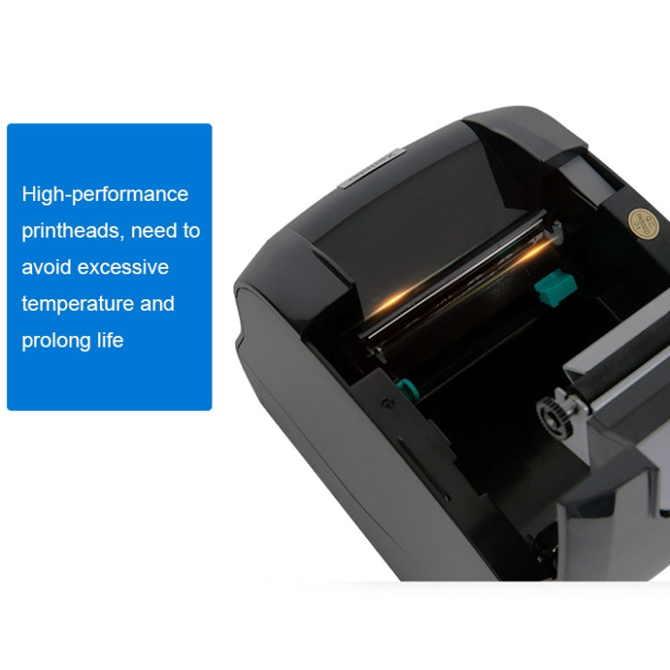 Xprinter XP-365B 80mm Thermal Label Printer Clothing Tag Supermarket Barcode Printer, Plug: AU Plug(Bluetooth Version) - free shipping - PMC TechLife - Order now!