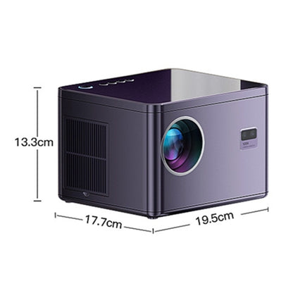 K1 1080P HD Motorized Focus Projector Home 5G Dual-Band WiFi Wireless Projector(AU Plug) - Mini Projector by PMC Jewellery | Online Shopping South Africa | PMC Jewellery | Buy Now Pay Later Mobicred