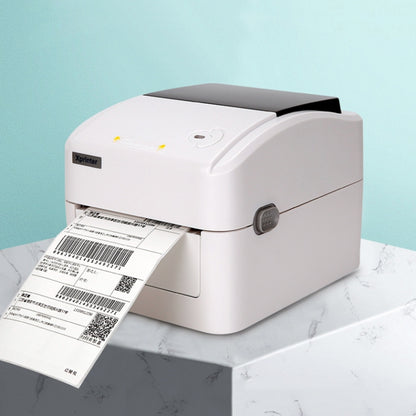 Xprinter XP-420B 108mm Express Order Printer Thermal Label Printer, Style:USB+Bluetooth(UK Plug) - Printer by Xprinter | Online Shopping South Africa | PMC Jewellery | Buy Now Pay Later Mobicred