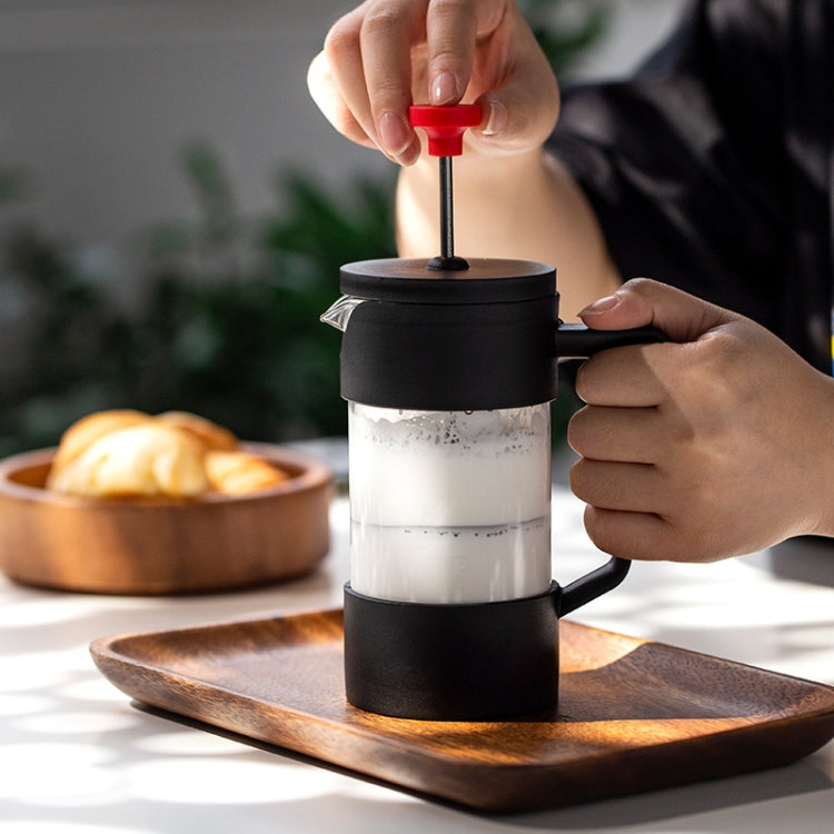 Household Hand Brewed Coffee French Filter Press Pot Glass Tea Maker(600ml) - free shipping - PMC TechLife - Order now!
