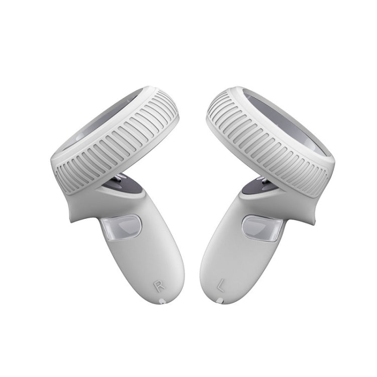 VR Handle Silicone Non-slip Drop Resistant Protective Cver For Meta Quest(White) - VR Accessories by PMC TechLife | Online Shopping South Africa | PMC TechLife | Buy Now Pay Later Mobicred