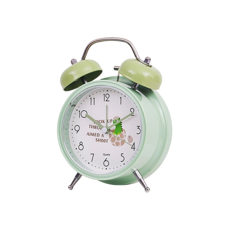 Student Cute Style Bell Alarm Clock Bedside Mute Clock With Light Specification��� Y33 3 Inch (Green) - free shipping - PMc TechLife - Order now!
