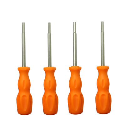 4 PCS Disassembly Tool Screwdriver Sleeve Applicable For Nintendo N64 / SFC / GB / NES / NGC(Orange Yellow 3.8mm) - Tools by PMC Jewellery | Online Shopping South Africa | PMC Jewellery | Buy Now Pay Later Mobicred