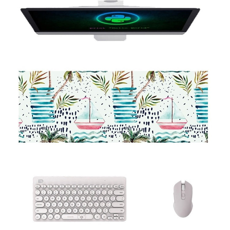 900x400x5mm Office Learning Rubber Mouse Pad Table Mat(13 Tropical Rainforest) - Mouse Pads by PMC TechLife | Online Shopping South Africa | PMC TechLife | Buy Now Pay Later Mobicred