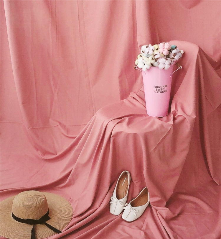 4 x 2.4m Photo Background Cloth Increased Widened Photography Cloth Live Broadcast Solid Color Cloth(Deep Pink) - Solid Color by PMC TechLife | Online Shopping South Africa | PMC TechLife | Buy Now Pay Later Mobicred